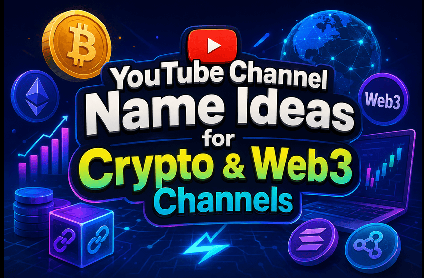 YouTube Channel Name Ideas for Crypto & Web3