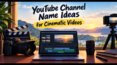 YouTube Channel Name Ideas for Cinematic Videos