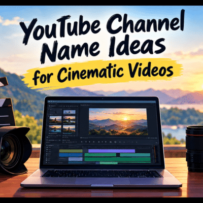 YouTube Channel Name Ideas for Cinematic Videos