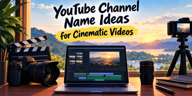 YouTube Channel Name Ideas for Cinematic Videos