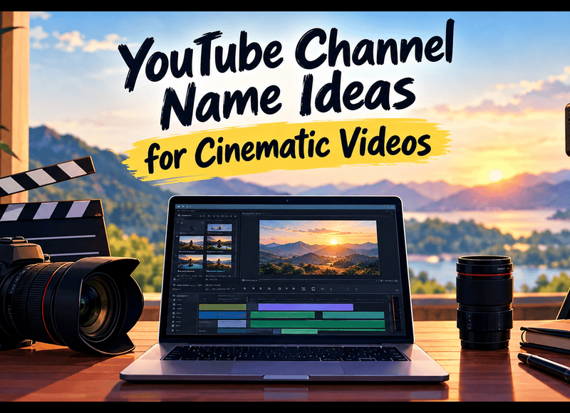 YouTube Channel Name Ideas for Cinematic Videos