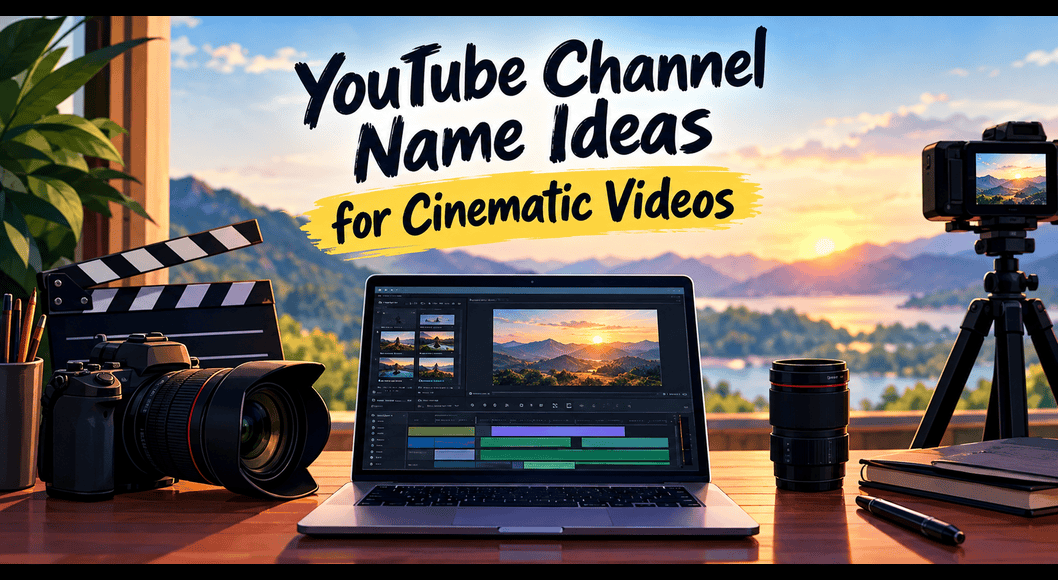 YouTube Channel Name Ideas for Cinematic Videos