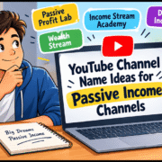 YouTube Channel Name Ideas for Passive Income Channels