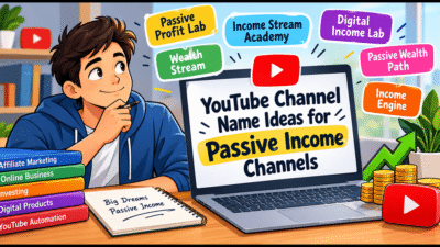 YouTube Channel Name Ideas for Passive Income Channels
