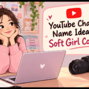 YouTube Channel Name Ideas for Soft Girl Content