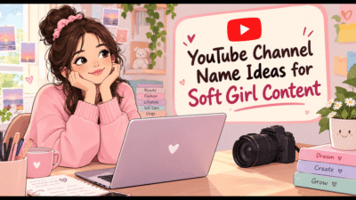 YouTube Channel Name Ideas for Soft Girl Content