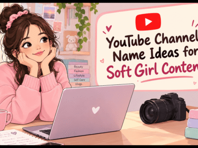 YouTube Channel Name Ideas for Soft Girl Content
