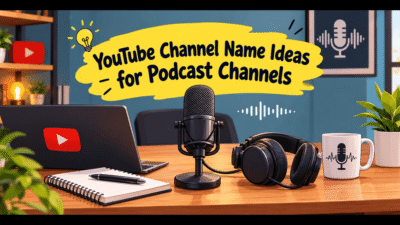 YouTube Channel Name Ideas for Podcast Channels