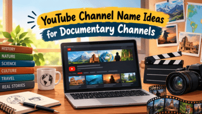YouTube Channel Name Ideas for Documentary Channels