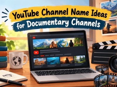 YouTube Channel Name Ideas for Documentary Channels