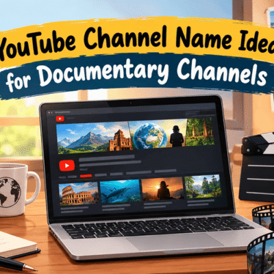 YouTube Channel Name Ideas for Documentary Channels
