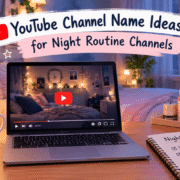 YouTube Channel Name Ideas for Night Routine Channels