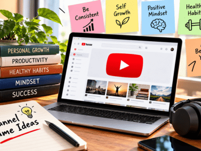 YouTube Channel Name Ideas for Self Improvement Channels