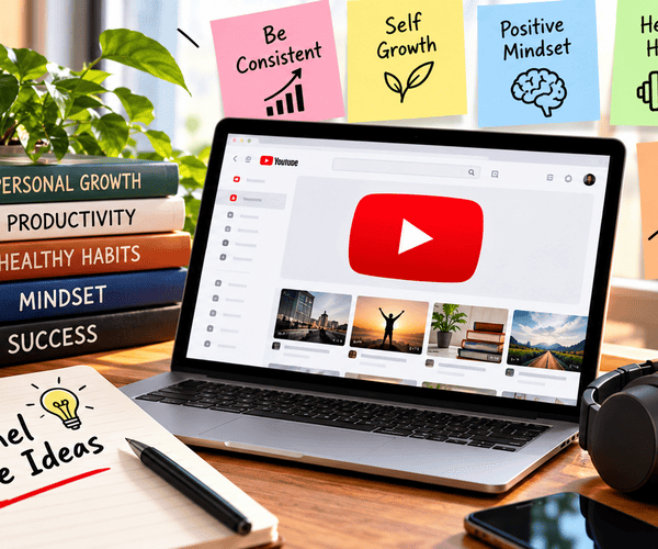 YouTube Channel Name Ideas for Self Improvement Channels
