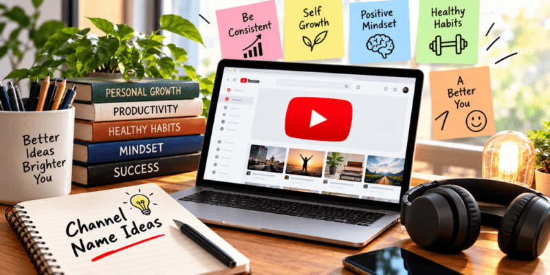 YouTube Channel Name Ideas for Self Improvement Channels
