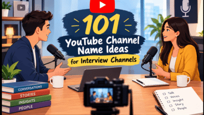 YouTube Channel Name Ideas for Interview Channels